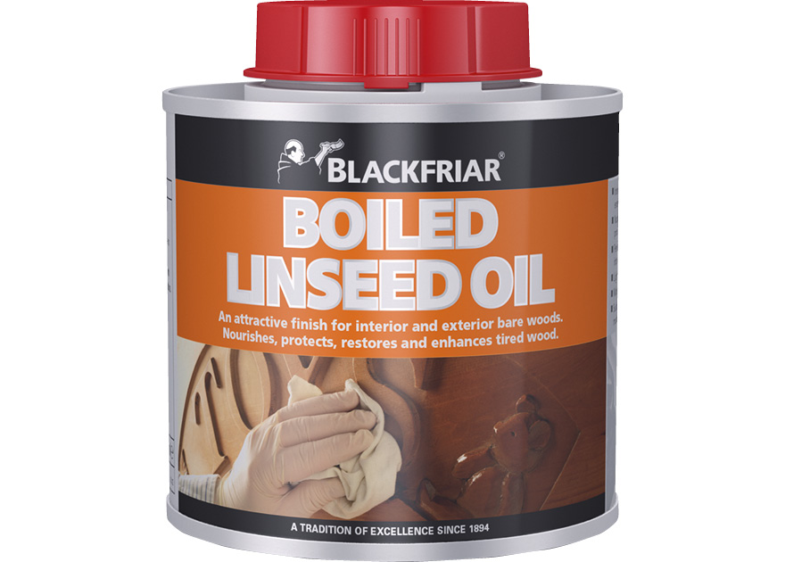 Boiled Linseed Oil to be Used for Wood and Metal